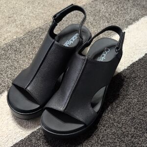 NWOT Corkys Wedge Sandals - Size 9